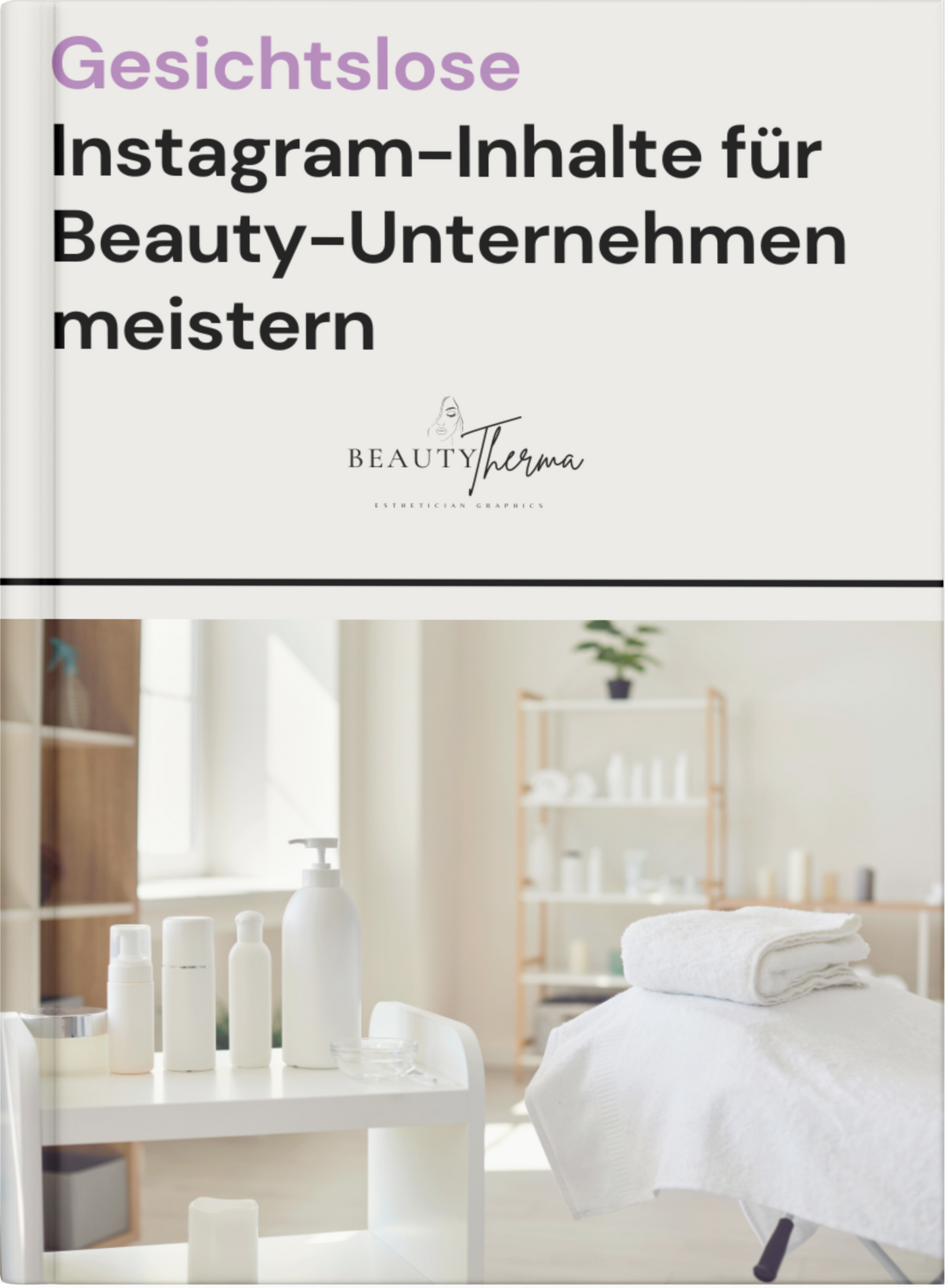 Gesichtslose Instagram-Inhalte für Unternehmen der Schönheitsbranche