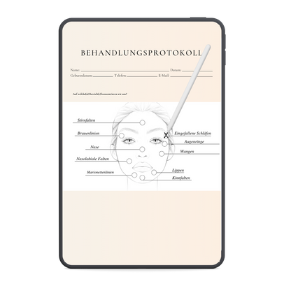 Botox & Dermale Filler Digitales Formularpaket