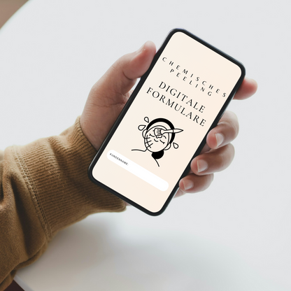 Chemisches Peeling Digitales Formularpaket