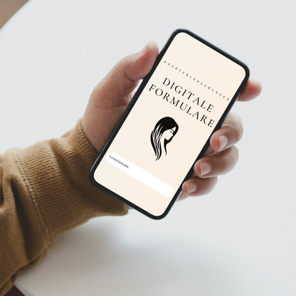 Haarverlängerung Digitales Formularpaket