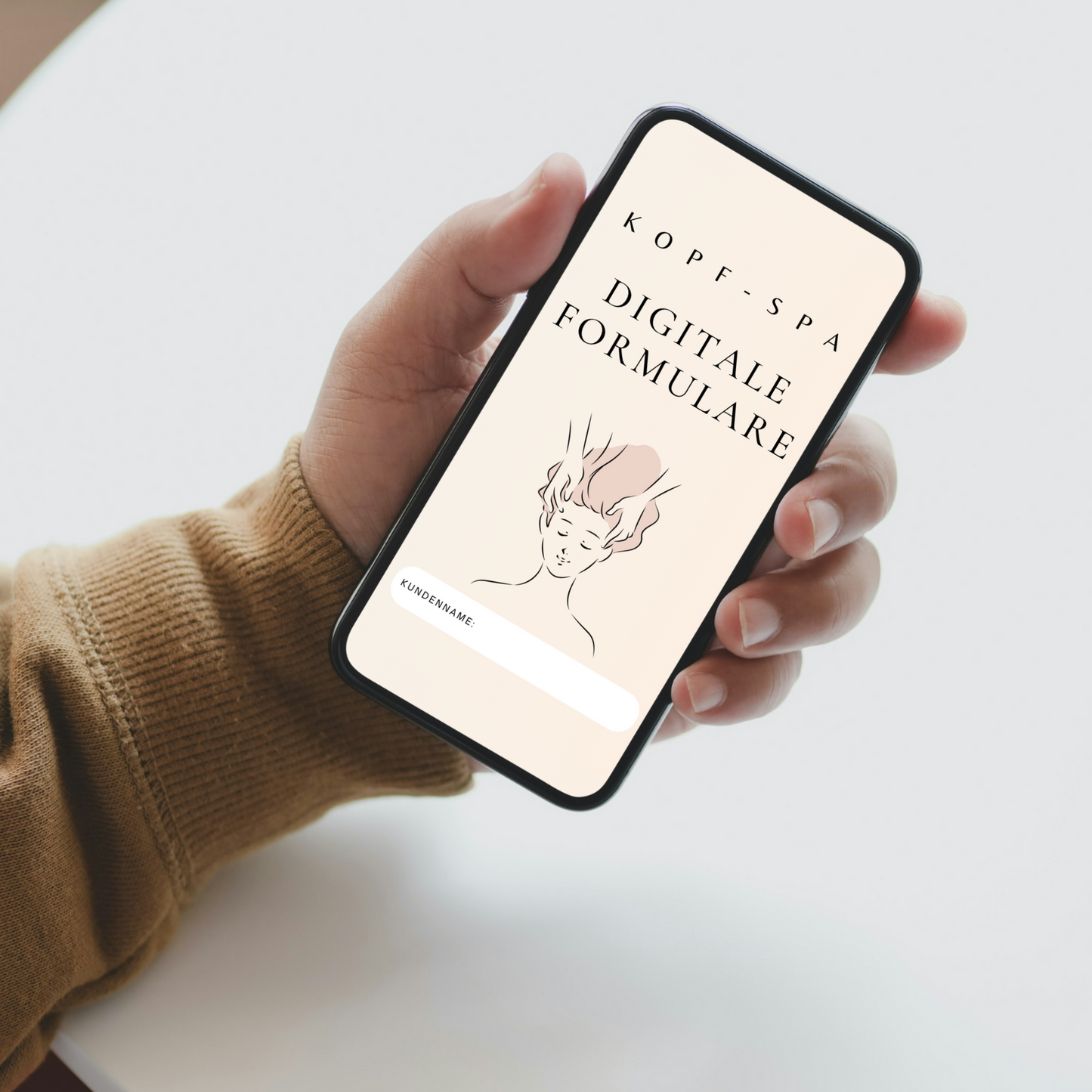 Kopf-Spa Digitales Formularpaket