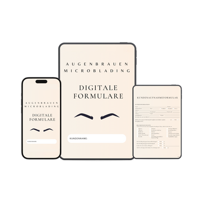 Microblading Digitales Formularpaket