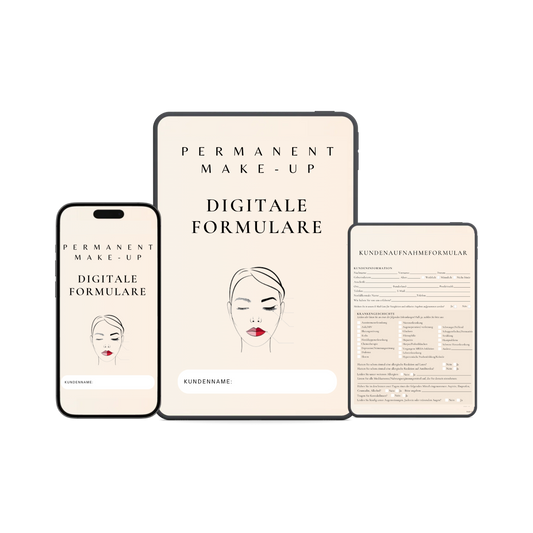 Permanent Make-up Digitales Formularpaket